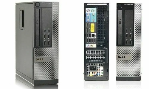 Компьютер Dell Optiplex 7010 SFF Core i3-13100 (3.3) 8Gb SSD256Gb Win 11 Pro GbitEth 200W мышь клавиатура черный (7010S-3821) фото 2