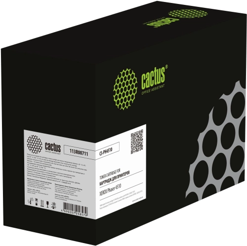 Картридж лазерный Cactus CS-PH4510 113R00711 черный (10000стр.) для Xerox Phaser 4510 без чипа