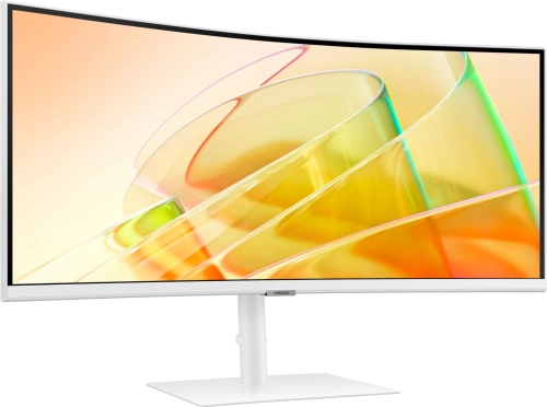 Монитор Samsung 34 ViewFinity S6 S34C650TAUXEN белый VA LED 5ms 21:9 HDMI M/ M полуматовая HAS Piv 350cd 178гр/ 178гр 3440x1440 100Hz FreeSync DP Ultra WQHD USB 8.1кг (LS34C650TAUXEN) фото 6