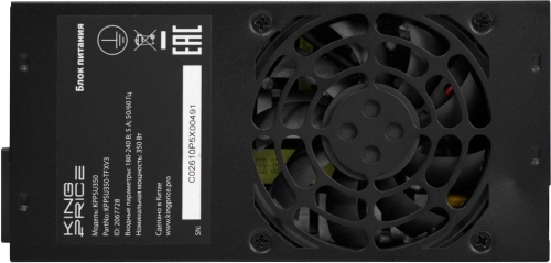 Блок питания KingPrice TFX 350W KPPSU350 (20+4pin) 80mm fan 3xSATA (KPPSU350-TFXV3) фото 7