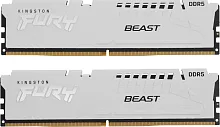 Память DDR5 2x32GB 6400MHz Kingston KF564C32BWK2-64 Fury Beast RTL Gaming PC5-51200 CL32 DIMM 288-pin 1.4В kit dual rank с радиатором Ret