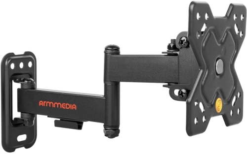 Кронштейн для ТВ ARM MEDIA MARS-6 black (max VESA 100x100 мм, настенный, Наклонно-поворотный, max 25 кг) (90716)