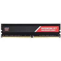 Модуль памяти AMD Radeon™ R7 Performance Series Black Gaming Memory R7S48G2400U2S 8GB DDR4 2400 DIMM Non-ECC, CL16, 1.2V, Heat Shield, RTL, (182910)