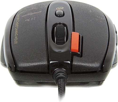 Мышь A4Tech V-Track F5 черный/рисунок оптическая 3000dpi USB 6but (F5#MLN) фото 2