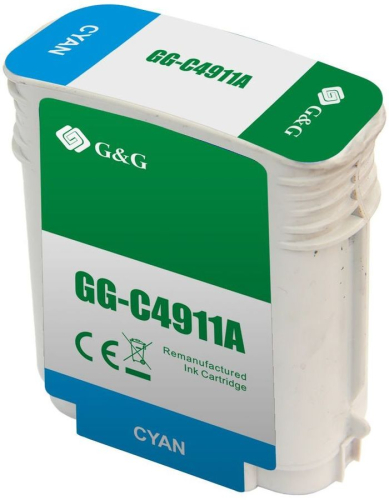 Картридж/ HP 82 Cyan для Designjet 500/ 500ps/ 510/ 800/ 800ps/ copier cc800ps/ 815mfp 69-ml (C4911A) White Box With Chip (OC-C4911A)