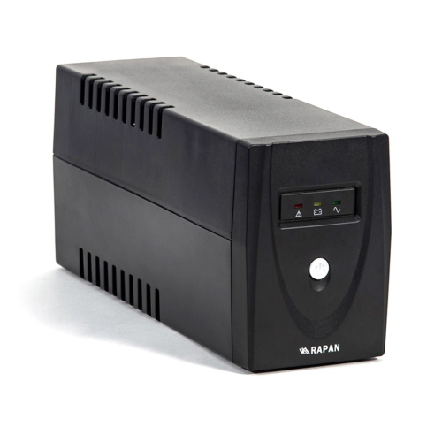 ИБП Бастион RAPAN-UPS 600 {Line-interactive, 600ВА/ 350Вт, 1х C13 и 1х EURO, АКБ 1х 7Ач} (739) (739 RAPAN-UPS 600)