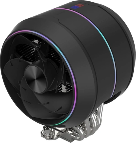 Кулер для процессора ZALMAN ZET5 BLACK, 5 HEAT PIPES, 4-PIN PWM, 600-2000 RPM, 30.4 DBA MAX, HYDRO BEARING, FULL SOCKET SUPPORT фото 2