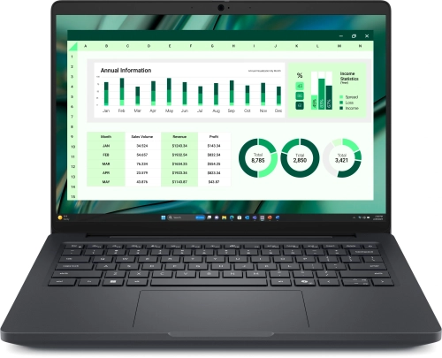 Ноутбук Dell Pro 14 Max Core Ultra 7 265H 32Gb SSD512Gb Intel Arc 140T 14 IPS FHD+ (1920x1200) Linux grey WiFi BT Cam (PRO14PL-5659)