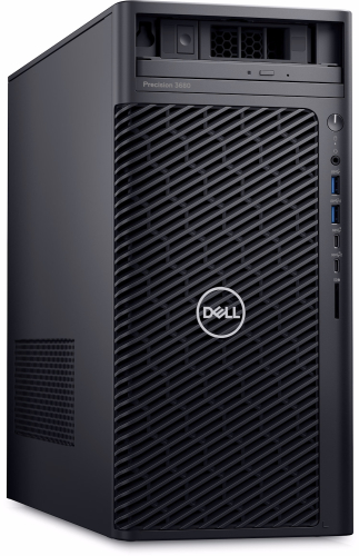 Рабочая станция Dell Precision 3680 Tower Core i7-14700 (2,1GHz) 16GB (1x16GB) DDR5, 512GB SSD, Nvidia RTX A2000, 12GB GDDR6, 1000W, TPM, No Optical Drive, Windows 11 Pro Multilang, 1YW (3680-7652) фото 3