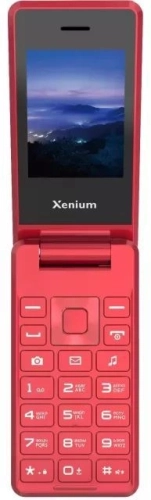 Мобильный телефон XENIUM X600 красный моноблок 1.77