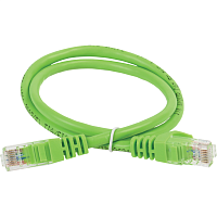Коммутационный шнур кат. 6 UTP LSZH 0,5м зеленый (PC02-C6UL-05M)