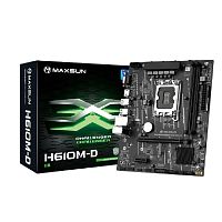 MAXSUN MS-Challenger H610M-D, LGA1700, H610, 2*DDR4, 3*SATA3, M.2, 2*USB 3.2, 4*USB 2.0, 1*PCIEx16, 1*PCIEx1, VGA+HDMI, mATX