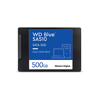 Твердотельный накопитель SSD WD Blue 3D NAND WDS500G3B0A 500ГБ 2,5" SATA-III (TLC)