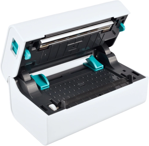 Термопринтер G&G GG-D420 203dpi 152мм/с/USB для печ.накл. белый фото 8