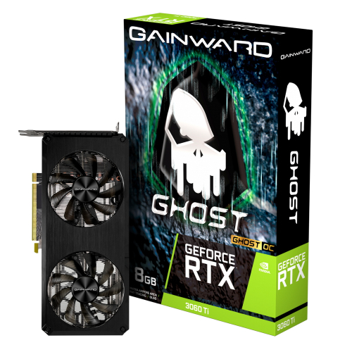 RTX3060Ti GHOST OC 8GB GDDR6 256bit 3-DP HDMI V1 RTL (NE6306TS19P2-190AB)