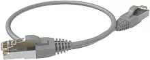 Патч-корд Sysmatrix PC 4545.5ES26.03LSZHGY F/UTP RJ-45 вил.-вилка RJ-45 кат.5E 0.5м серый LSZH