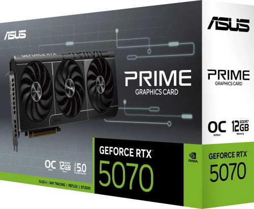 Видеокарта ASUS PRIME-RTX5070-O12G/ / RTX5070,HDMI*2,DP*3,12G,D7; 90YV0M10-M0NA00 фото 12