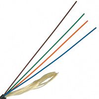 ВО кабель универсальный, Distribution, нг(А)-HF, 4 волокна, OM3, черный (LAN-OFC-DU4-M3-HF)