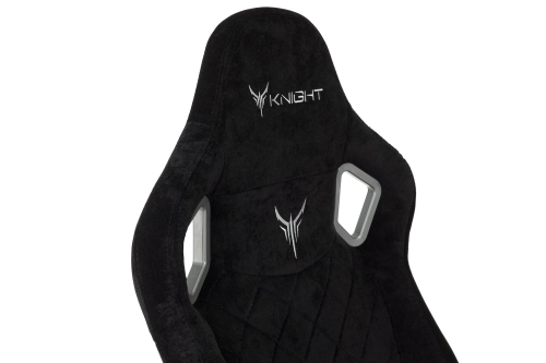 Кресло игровое Knight Outrider черный Light-20 с подголов. крестов. металл (KNIGHT OUTRIDER LTD) фото 14