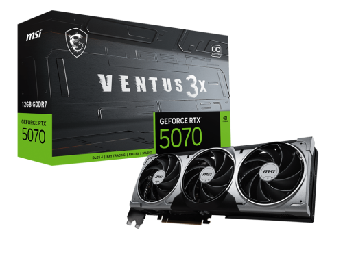 Видеокарта/ GeForce RTX 5070 12G VENTUS 3X OC