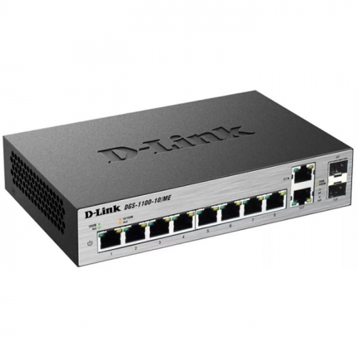 Коммутатор D-Link Metro Ethernet DGS-1100-10/ ME/ A2A 8x RJ-45 (DGS-1100-10/ ME/ A2A) (DGS-1100-10/ME/A2A)