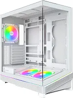 Корпус Montech SKY 3 белый без БП ATX 8x120mm 5x140mm 2xUSB3.0 audio bott PSU (SKY 3 W)