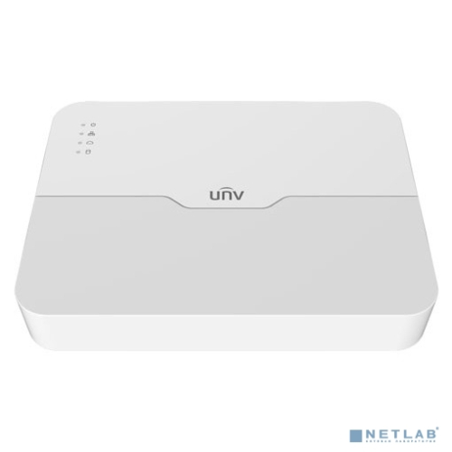 Uniview NVR301-16LS3-P8-RU Видеорегистратор IP 16-ти канальный 4K с 8 PoE портами; Входящий поток на запись до 64Мбит/с; Поддерживаемые форматы сжатия: Ultra 265/H.265/H.264; Запись: разрешение до 4K