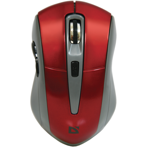 Мышь Defender Accura MM-965, красный,6кнопок,800-1600dpi USB (52966)