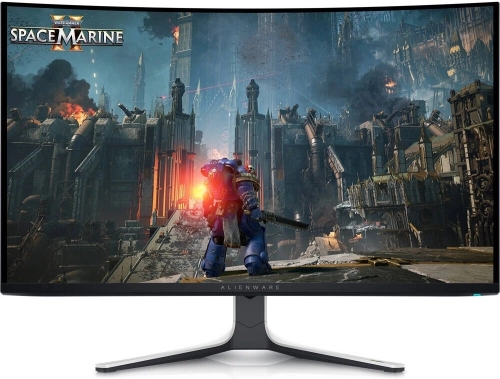Монитор Dell 31.6 AW3225QF 1700R, QD OLED, UHD, 0,03ms, 1000cd, 240Hz, HDMI, DP, USB, HAS