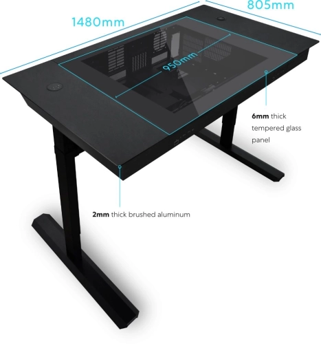 Корпус Lian-Li DK07X черный без БП E-ATX 10x120mm 3x140mm 2xUSB3.0 audio bott PSU (G99.DK07X.10RU) фото 9