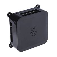 Корпус Raspberry Pi Корпус DesignSpark ABS Case для Raspberry Pi 3 B/ B+ , встроенное крепление VESA (100х100мм), цвет черный (136-0232)(136-0233) {40} (136-0233 (136-0232))