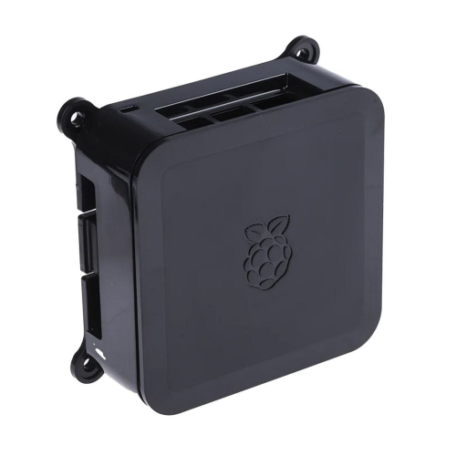 Корпус Raspberry Pi Корпус DesignSpark ABS Case для Raspberry Pi 3 B/ B+ , встроенное крепление VESA (100х100мм), цвет черный (136-0232)(136-0233) {40} (136-0233 (136-0232))