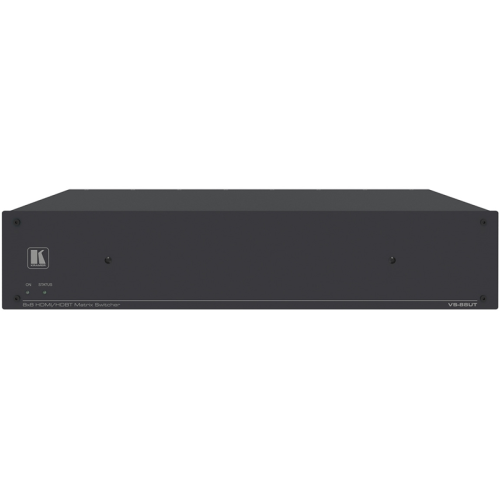 Матричный коммутатор 8х8 HDMI и HDBaseT с эмбедированием/ деэмбедированием звука, встроенным главным контроллером помещения и усилителем аудио; поддержка 4K60 4:2:0, PoE [50-80355020]/ Матричный коммут (VS-88UT)