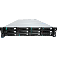 Серверная платформа/ HIPER Server R2 - Entry (R2-P221612-08) - 2U/C621/2x LGA3647 (Socket-P)/Xeon SP поколений 1 и 2/165Вт TDP/16x DIMM/12x 3.5/2xGbE/OCP2.0/CRPS 2x 800Вт