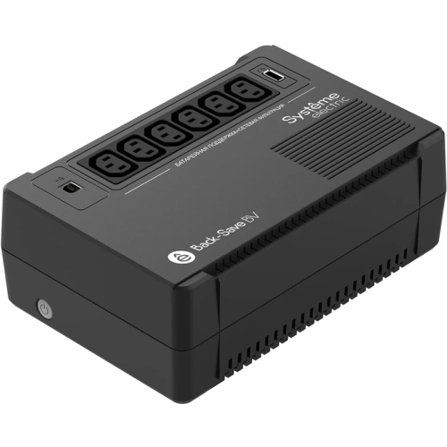 Systeme Electriс Back-Save, 800VA/ 480W, 230V, Line-Interactive, AVR, 6xC13 Outlets, USB charge(type A), USB (BVSE800I)