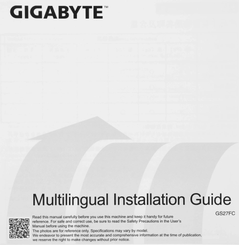 Монитор Gigabyte 27