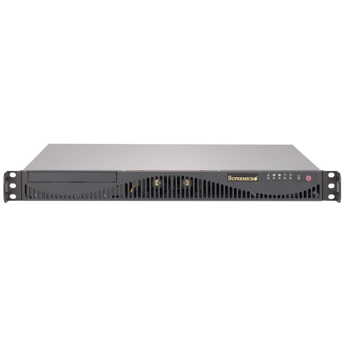 Серверная платформа Supermicro SuperServer 5019C-M4L 1U/ 1x LGA1151/ x4 DIMM/ up 2LFF/ iC242/ 4x GbE/ 1x 300W (SYS-5019C-M4L) фото 3