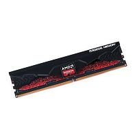 Модуль памяти 8GB AMD Radeon DDR5 5600 DIMM Entertainment Series Black Gaming Memory Non-ECC, CL40, 1.1V, Heat Shield, RTL (R5S58G5600U1S)