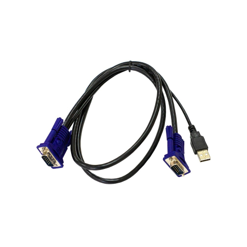 Кабель/ Кабель KVM с разъемами VGA и USB, 1,8 м (OKVMCU/A1A)