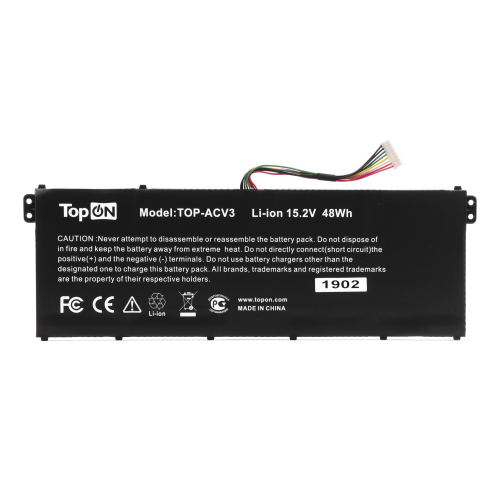 Аккумулятор для ноутбука Acer V3-111, E3-111, E3-112, ES1-511 15.2V 3270mAh PN: AC14B3K (TOP-ACV3)