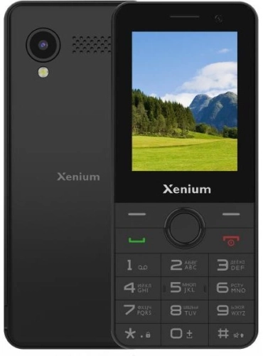 Мобильный телефон Xenium X900 черный моноблок 1.77 320x240 Spreadtrum ThreadX RTOS 0.3Mpix GSM900/ 1800 MP3 (CTX900BK/00)