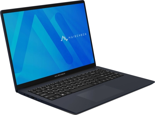 Ноутбук Maibenben M647 Ryzen 7 4800H 16Gb SSD1Tb AMD Radeon Graphics 16 IPS FHD+ (1920x1200) Linux blue WiFi BT Cam 3896mAh (M6471SG0LURE3) фото 2