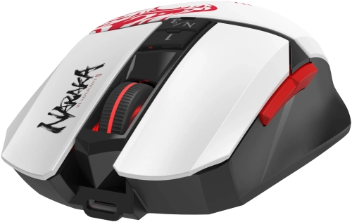 Мышь A4Tech Bloody R36 Ultra черный/белый/красный оптическая 12000dpi беспров. USB 7but (R36 ULTRA NARAKA USB) фото 4