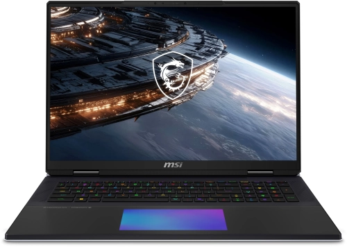 Ноутбук MSI Titan 18 HX A2WJ (9S7-182411-1049) Ноутбук MSI Titan 18 HX A2WJ Ultra9 290HX 18 16:10 UHD+ (3840x2400)240Hz DDR5 64GB (32GB*2),2TB SSD,NV RTX 5090 (24GB GDDR7),99Whr,3,6kg,2y,Win11Home,Black (9S7-182411-1049)