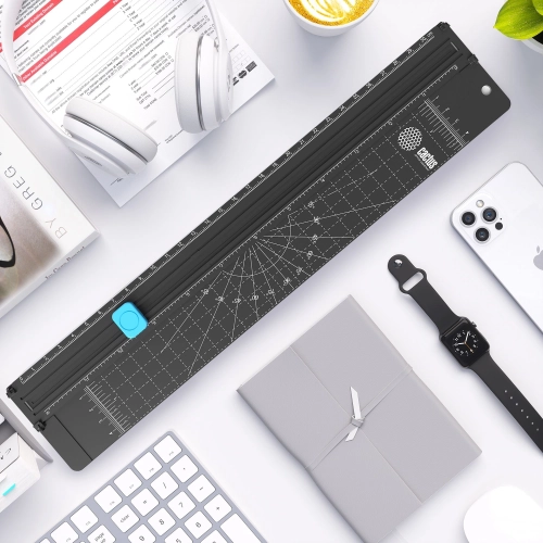 Резак роликовый Cactus CS-CUT-DP405 A4/5лист./320мм/ручн.прижим/защитный экран фото 7