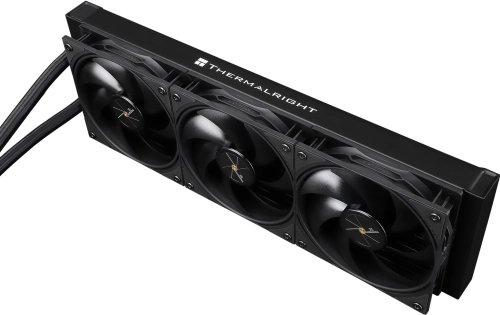 Система водяного охлаждения Thermalright Frozen Warframe 360 Soc-AM5/AM4/1200/1700/1851 черный 4-pin 29.8dB Al LCD Ret (F-WFRAME-360-BL) фото 4