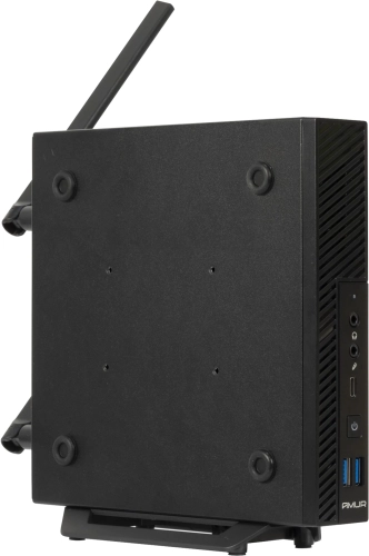 Компьютер Мини Amur Финвал H6I12 i3 12100 (3.3) 8Gb SSD256Gb UHDG 730 FreeDOS GbitEth WiFi BT 120W черный (RUS) (2117526) фото 3