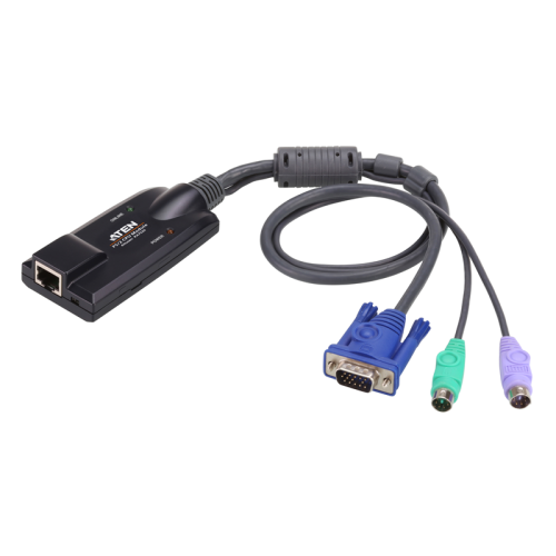 Модуль удлинителя, SVGA+KBD+MOUSE PS/ 2, 50 метр., для подкл. комплекта перключат. KH1508A/ 1516A/ 1508Ai/ 1516Ai/ 2508A/ 2516A/ KL1508A/ KL1516A, макс.разреш. 1280х1024, RJ45+HD-DB15+2х6MINIDIN, Female+3xMa (KA7520)