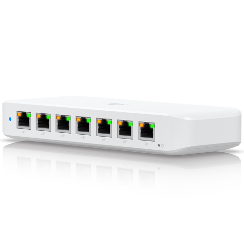 Коммутатор Ubiquiti UniFi Switch Ultra PoE-коммутатор, 8х 1G RJ45, раздача 42 Вт (USW-ULTRA)