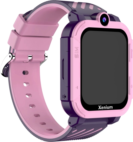 Смарт-часы Xenium W600 1.83 AMOLED корп.розовый рем.фиолетовый (CTW600PK/00) фото 6